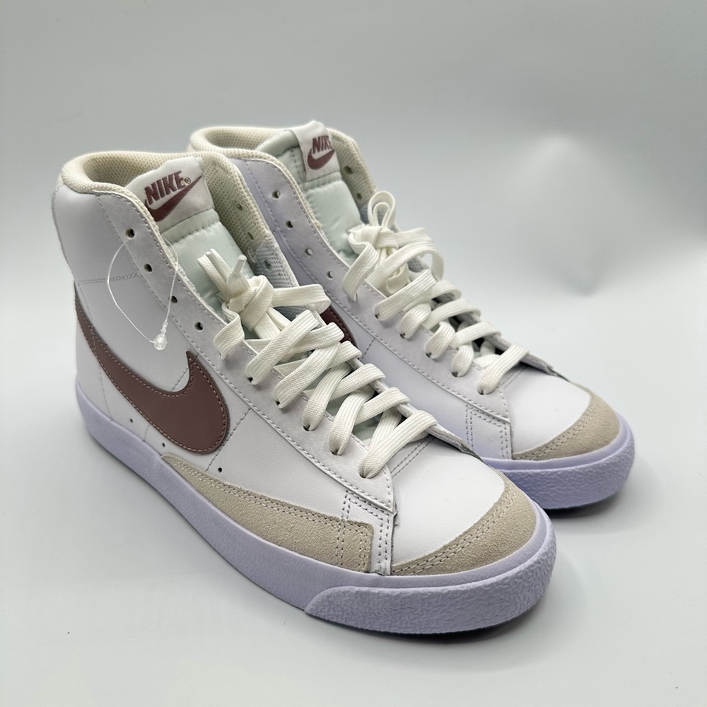 Nike Blazer Mid ‘77 Men’s Shoes US Youth 7 White Beige/Brown